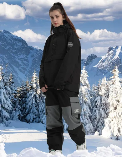 Miniatura 2 de Men Ski Jackets Snowboard Coats Women Waterproof Pullover Jacket Winter Sports Windproof Warm