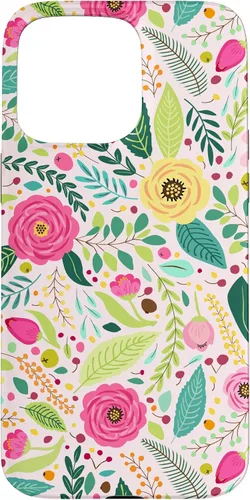 Miniatura 31 de Spring Flower Modern Colorful Cute Garden Botanical Floral Case for iPhone 17