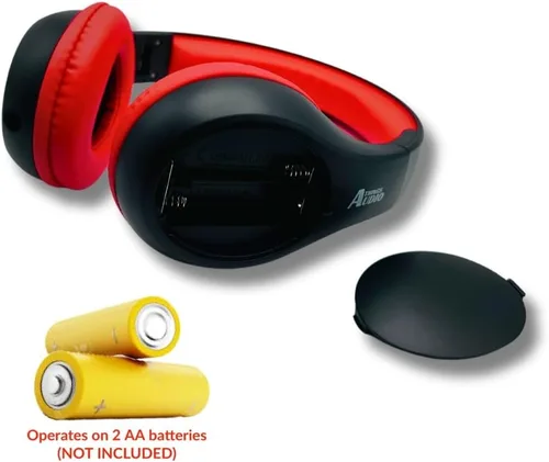 Miniatura 4 de Auriculares de radio FM personales portátiles con antena extraíble para gran recepción, caminar, trotar, relajarse, escuela, radio conversacional
