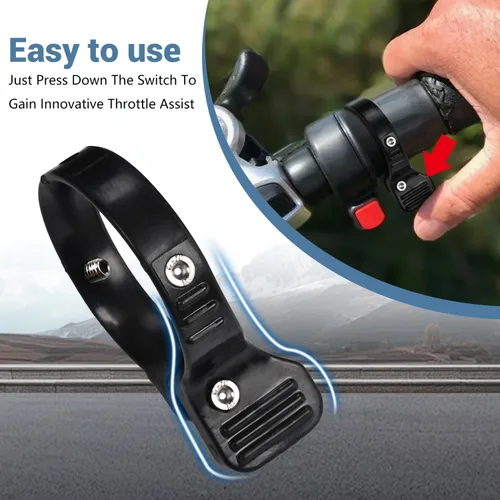 Miniatura 6 de Canitu Thumb Throttle Adapter,E-Bike Throttle Adapter Attachment Drive Conversion Kits Replacement for Rad, for Lectric, for Pedego, for Himiway