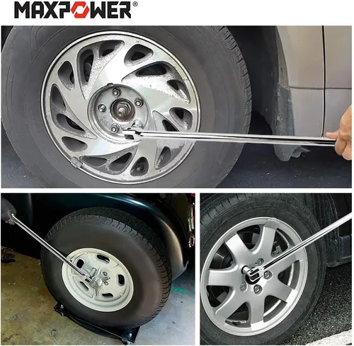 Miniatura 6 de MAXPOWER Barra disyuntora de 24 pulgadas, mango flexible de 1/2 pulgada