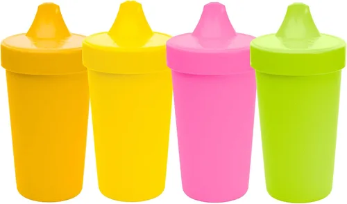 Miniatura 21 de Re-Play - Vasos con tapa y boquilla de 10 oz., hechos en EE.UU. para niños pequeños de 1 año en adelante, a prueba de derrames, aptos