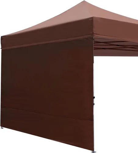 Miniatura 30 de ABCCANOPY - Toldo desplegable para el sol 10'x 10', pared lateral de 10' (1 panel), más de 15 colores, con cintas para sujetar de la estructura