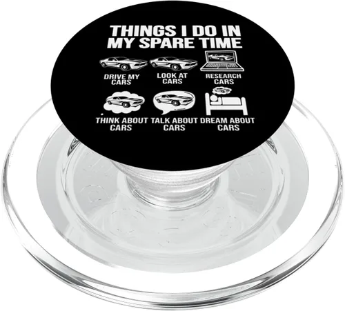Miniatura 8 de things i do in my spare time funny car guy car Lover Father PopSockets MagSafe PopGrip para iPhone