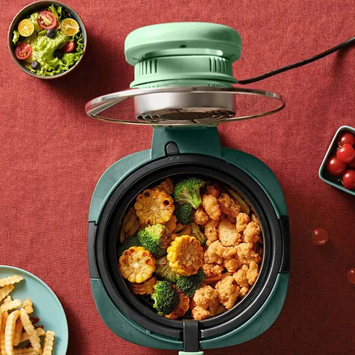 Miniatura 6 de Household 5L Electric Air Fryer Oil Free Low Fat Cooking Automatic Oil-Free Fryer French Fries Fryer