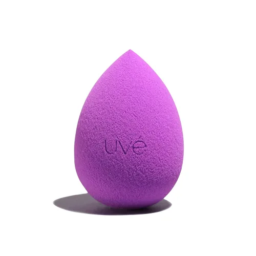 Miniatura 11 de UVé Beauty Sponge - Licuadora de maquillaje, paquete de 3, esponjas de maquillaje violeta para mezclar bases, polvos y cremas, el aplicador Paquete