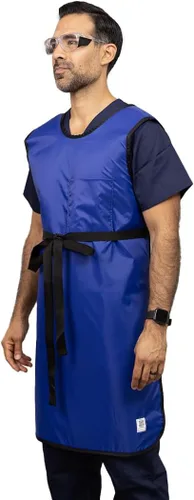 Miniatura 2 de Delantal Economy Frontal - Tie Front - 0.5mmPb LE - Protección contra la radiación ligera para rayos X, resonancia magnética, tomografía