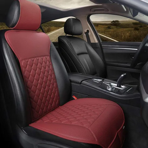 Miniatura 7 de Black Panther Funda para asiento de automóvil, protector de automóvil de lujo, funda universal antideslizante para asiento del conductor con 1