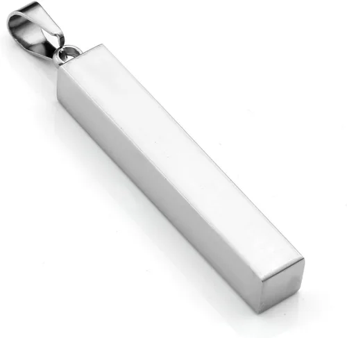 Miniatura 4 de PiercingJ Collar de acero inoxidable con etiqueta para grabar nombre, personalizado, con caja de regalo