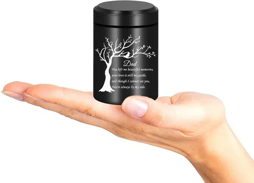RIPFEVURN Urnas pequeñas para cenizas humanas de 2.75 pulgadas, mini árbol de la vida, urnas de cremación para cenizas, adultos, hembras, hombres,