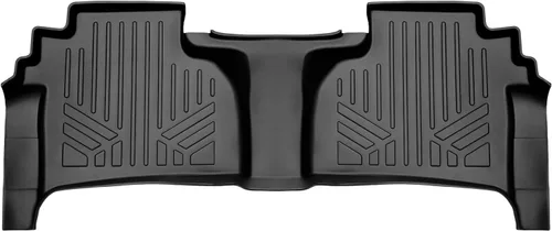 Miniatura 11 de SMARTLINER Juego de tapetes de piso de recubrimiento, de 2 filas, para Chevrolet Silverado 1500 2007-2013