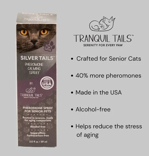 Miniatura 2 de Spray calmante de feromonas Silver Tails para gatos