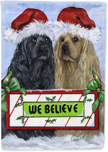 Miniatura 392 de Caroline's Treasures PPP3097CHF - Pijama de Navidad con diseño de bulldog francés para colgar en la pared, poliéster, tamaño de casa, multicolor