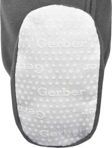 Miniatura 4 de Gerber - Pijama de vellón resistente al fuego para bebé, mameluco, paquete de 2