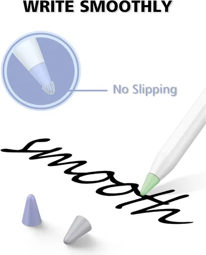 Miniatura 4 de Paquete de 60 fundas de punta para Apple Pencil de 2ª generación y 1ª generación, compatible con punta de lápiz Apple, cubierta antideslizante