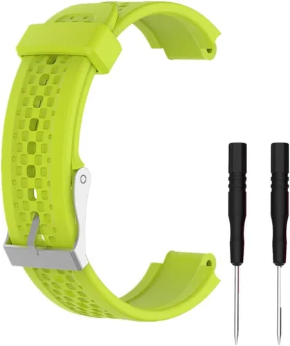 Miniatura 9 de Muovrto Correa de repuesto para Garmin Forerunner 25, correa deportiva de silicona suave