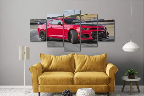 Miniatura 5 de 5 pósteres de lona de lujo de autos deportivos, superdeportivo, exótico, de lujo, moderno, decoración de pared