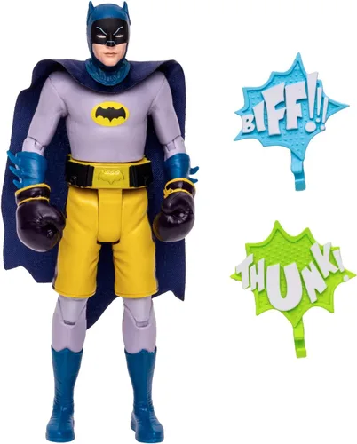 Miniatura 6 de McFarlane Toys DC Batman 1966 Serie de TV Batman Figura de acción [Boxeo]