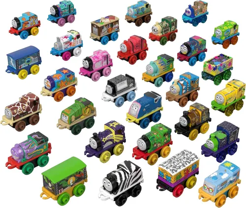 Miniatura 5 de Thomas & Friends Paquete de 30 trenes de juguete MINIS