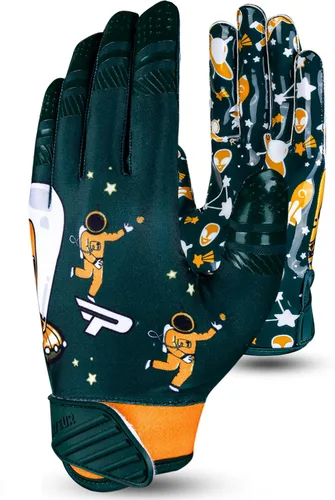 Miniatura 2 de Alien Grip Infinite Pro Edition - Guantes de fútbol Endless Game - GripPro Tech para adultos, niños y jóvenes, guantes de fútbol sin pelar, siempre