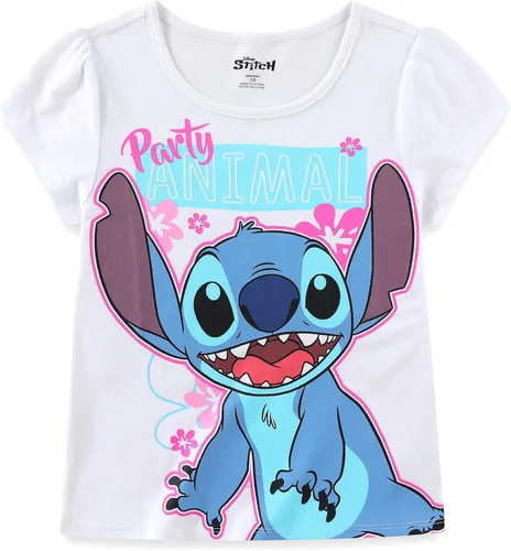 Miniatura 23 de Disney Lilo and Stitch - Paquete de 3 camisetas de manga corta para niñas pequeñas a grandes