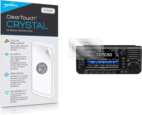 Miniatura 9 de BoxWave Protector de pantalla compatible con Icom IC-705 – ClearTouch Anti-Glare (2 unidades), antihuellas mate