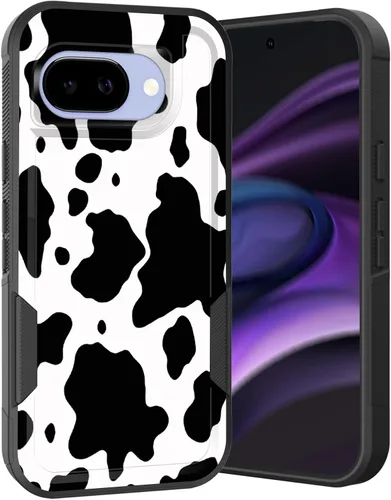 Miniatura 163 de Funda para Pixel 6A, Híbrida de Doble Capa de Servicio Pesado Resistente a Prueba de Golpes PC Duro + Funda Protectora de Silicona Suave para Google