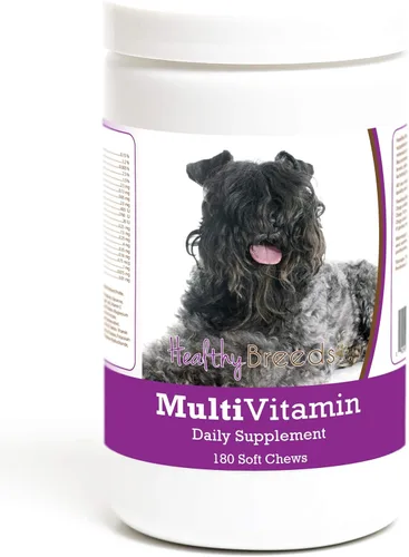 Miniatura 111 de Healthy Breeds Bulldog francés multivitamínico suave masticable para perros 180