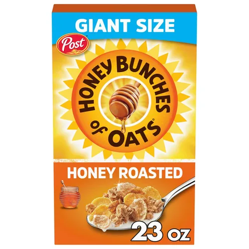 Miniatura 14 de Honey Bunches of Oats Cereal de granola tostado con miel, bolsa de 11 onzas (paquete de 5)