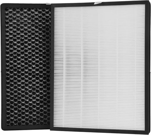 Miniatura 2 de 1 juego de filtro de repuesto compatible con Alexapure Breeze AP-B102 y 3049 purificador de aire con filtros principales y filtro de carbón activado