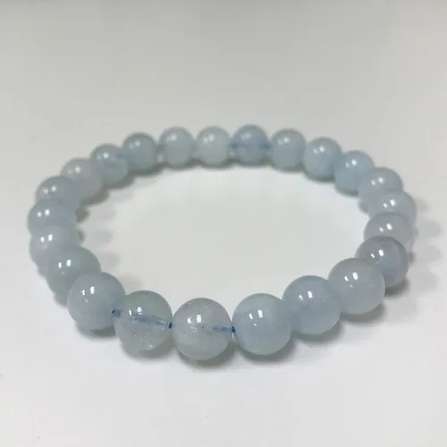 Miniatura 412 de Gem Avenue Handmade Round Bead Stretch Bracelet Unisex Natural Stone Beaded Jewelry for Men & Women, Elastic Wristband for Daily Wear