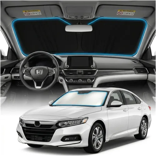 Miniatura 16 de Cubierta para parabrisas para BMW X1 E84 – Ajuste personalizado X1 E84 Accesorios 2016-2024 2025 Parasol plegable protección UV y escudo térmico