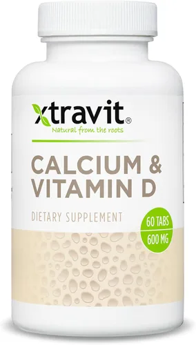 Suplemento de calcio y vitamina D, vitaminas naturales para hombres y mujeres, puede apoyar los huesos, la inmunidad y el estado de ánimo,