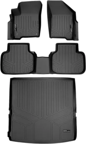 Miniatura 12 de MAXLINER - Juego de alfombrillas de primera fila para todo tipo de clima, compatibles con Dodge Journey 2010-2020