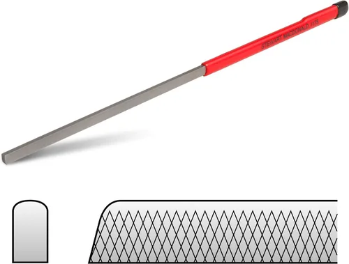 Miniatura 7 de StewMac Lima para Trastes de Guitarra - Arregla de Forma Segura y Rápida Trastes Agudos y Brotes de Traste - Para Redondear, Dar Forma y Suavizar