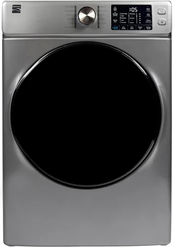 Secadora de gas de carga frontal Kenmore de 8.0 pies cúbicos - Protector de arrugas con vapor Accela para reducir la estática y los olores - Secado