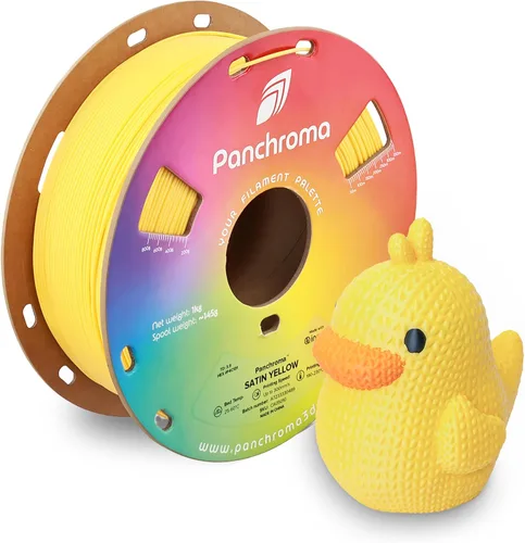 Miniatura 48 de Panchroma - Filamento de impresión 3D de ácido poliláctico (PLA) en degradado de Halloween, naranja, amarillo y magenta, 0.069 in, carrete de 2.2