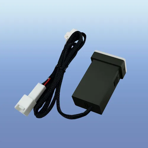 Miniatura 7 de B&DOG XSIN Cargador de coche para Toyota USB C cargador de doble puerto PD 3.0 tipo C carga rápida con espectáculo de luz LED, compatible