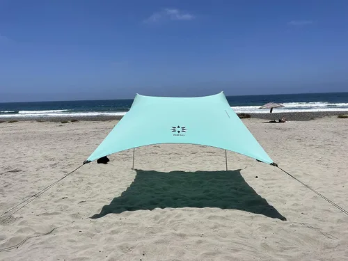Miniatura 24 de Neso Tienda de Campaña Portátil para Playa Refugio Solar con Anclaje de Arena - Toldo Ligero de Sombra para Playa - Fácil Instalación para Salidas