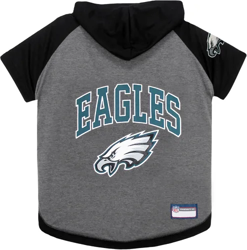 Miniatura 46 de NFL sudadera con capucha tee para perros y gatos. Fútbol perro sudadera con capucha playera disponible en todos los equipos de 32 NFL. cuttest