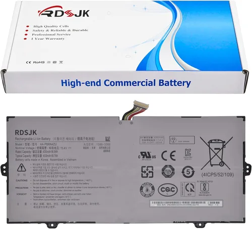 AA-PBRN4ZU - Batería para portátil Samsung Galaxy Book Flex 930QCG 930QCJ 930XCJ NP930QCG NP930QCG-K01 950QCG 950QCG-X01 950QCG-X03 950QCJ 950XCJ