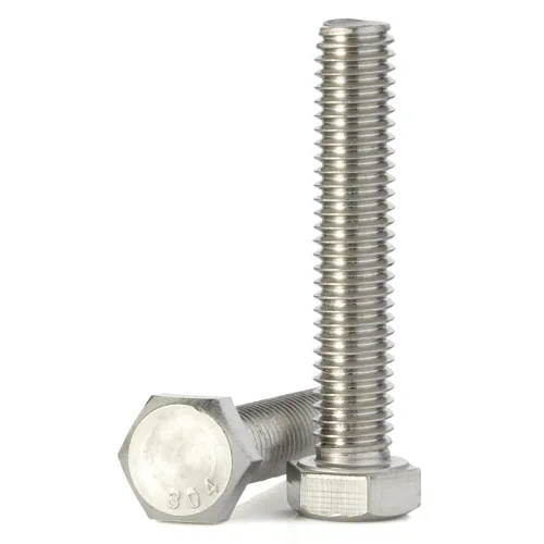 Miniatura 11 de Tornillos hexagonales de cabeza hexagonal de 1/4-20 x 1, accionamiento hexagonal externo, acero inoxidable 304, rosca gruesa UNC totalmente roscada