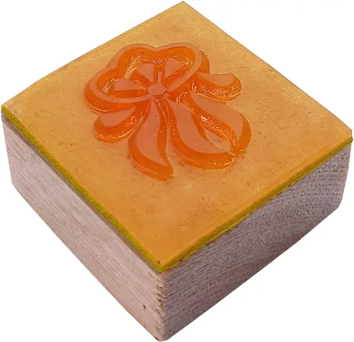 Miniatura 32 de Royal Kraft Sello de goma de madera espiral - Impresión de bloques de bricolaje en papel, tela, henna Rtag020