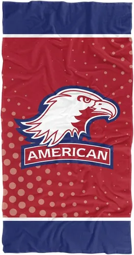 Miniatura 187 de LOGOVISION Manta Abilene Christian University, 30x60 Logo Dots CottonFront/PolyBackBeachTowel