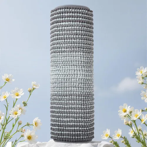 Miniatura 36 de BSICPRO Juegos de Alfombras y Tapetes para Baño, Juego de Alfombra de Baño de Felpilla Gruesa Absorbente de 2 Piezas Antideslizante, Tapetes Suaves