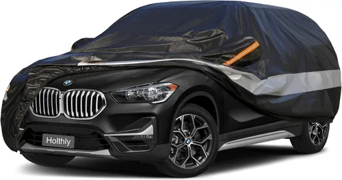 Funda para automóvil SUV de ajuste personalizado para BMW X1/iX1 2009-2025, 100% impermeable, transpirable, para exteriores, protección contra el