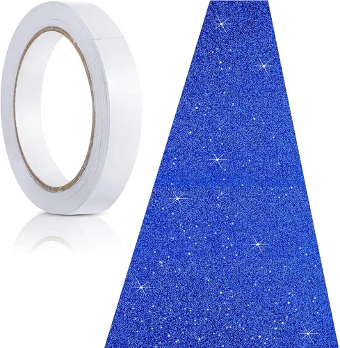 Miniatura 13 de Tatuo Alfombra de pasillo de 2.46 x 30 pies, grosor de 55 GSM con cinta para alfombra para baile de graduación, boda, exterior, interior, pasillo