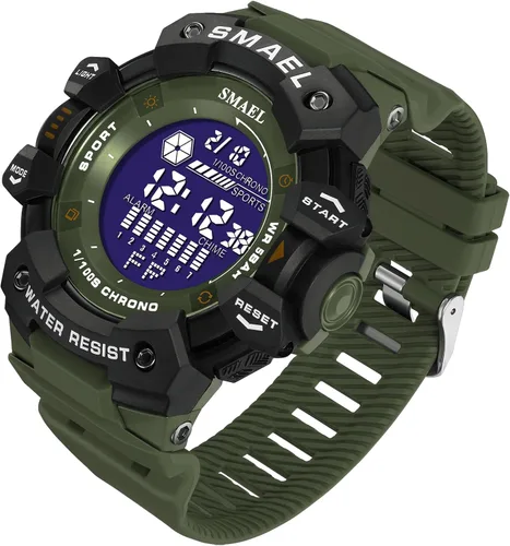 Miniatura 2 de SMAEL 8050 Digital Watch for Men Modern Style and Multifunctional Features Wirst Watch for Men's Fashion and Functionality