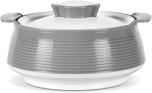Miniatura 8 de MILTON Venice 2000 - Cacerola de acero inoxidable de doble pared con aislamiento de poliuretano, mantiene la comida caliente y fresca para Roti