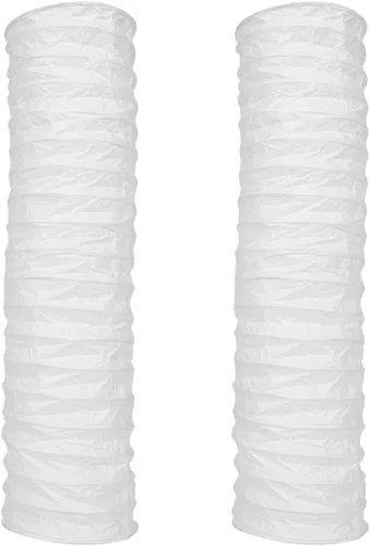 Uonlytech Juego de 2 pantallas de repuesto de papel de estilo nórdico, 39.37 x 17.32 x 8.66 pulgadas, cubierta de luz inspirada en Japón para sala